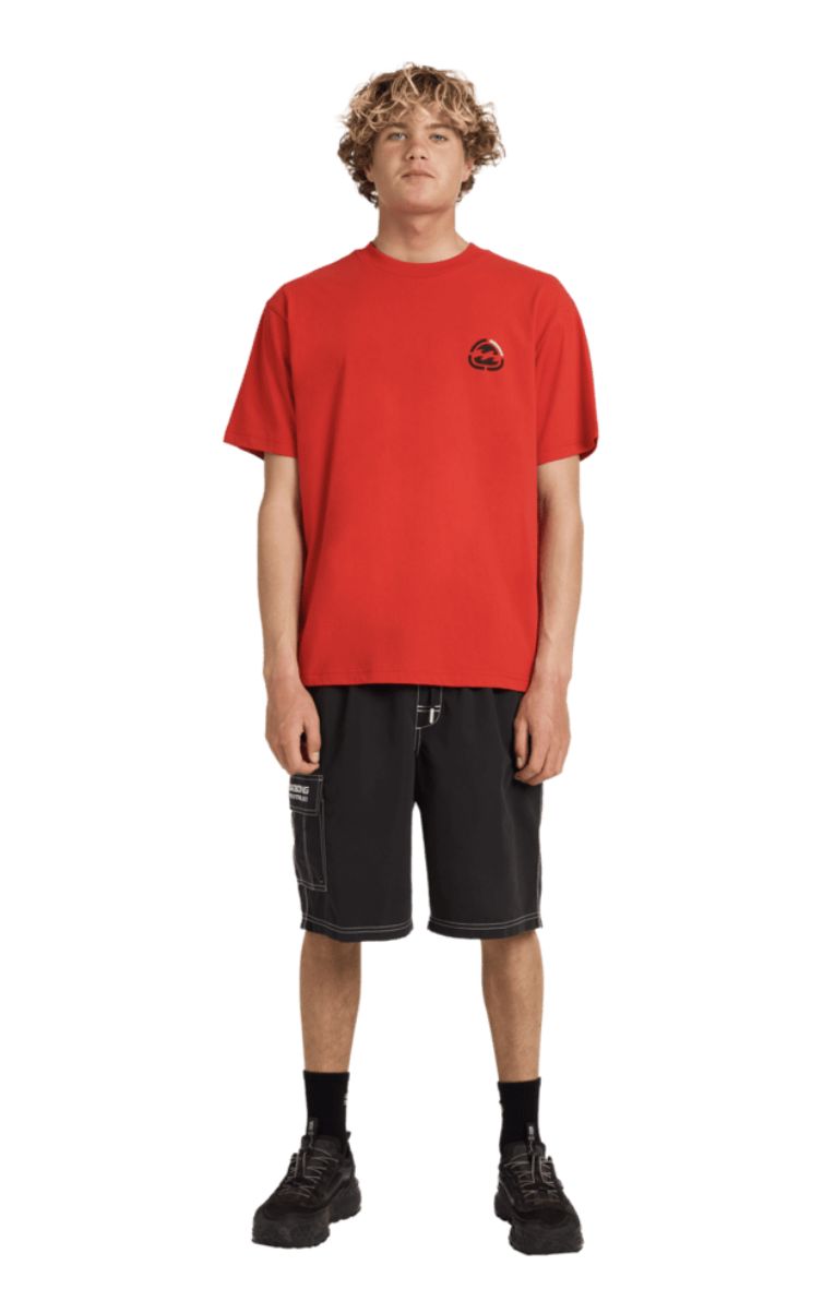 BILLABONG MENS THROW ON 22" BOARDSHORT - BLACK