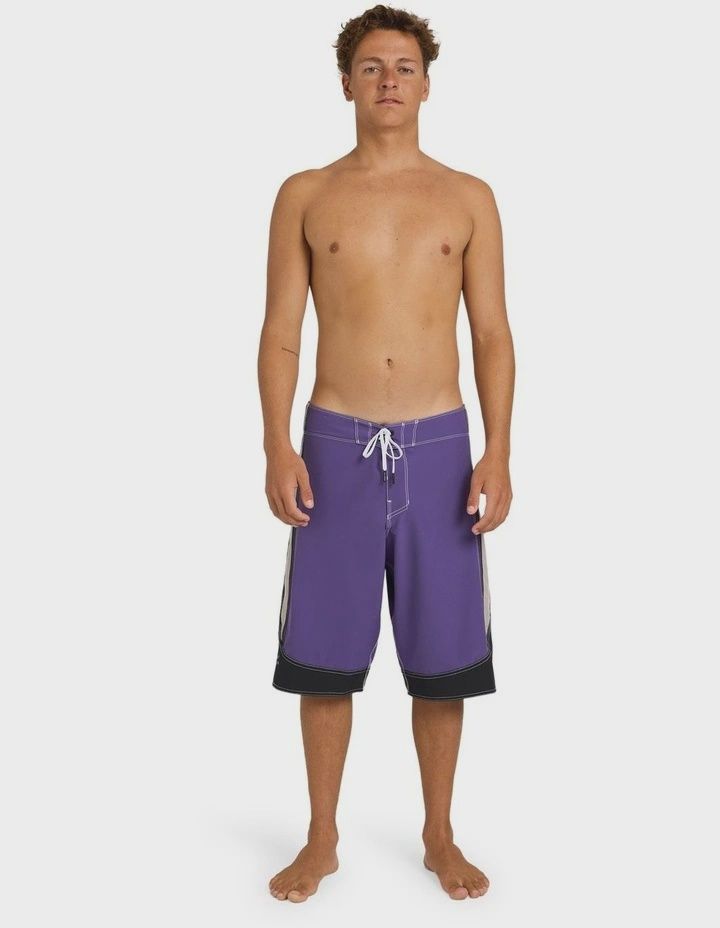 BILLABONG MENS SPEC SYSTEMS PRO BOARDSHORT - PURPLE