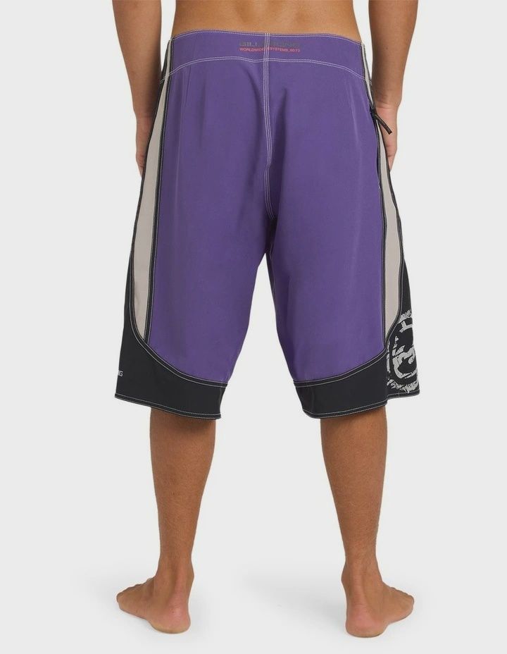 BILLABONG MENS SPEC SYSTEMS PRO BOARDSHORT - PURPLE