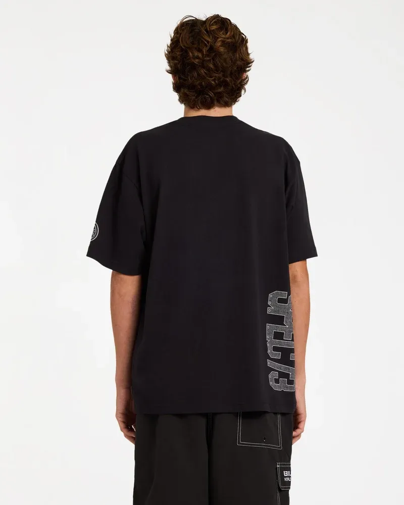 BILLABONG MENS SPEC BIO WAVE SS TEE - OFF BLACK