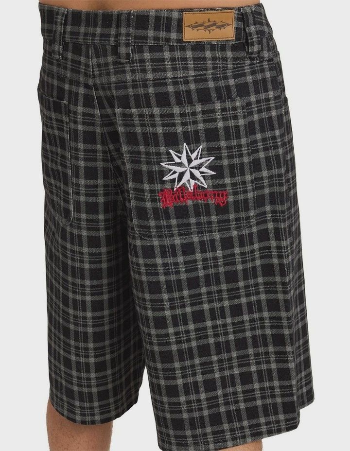 BILLABONG MENS CANDO STAR WALKSHORT - BLACK