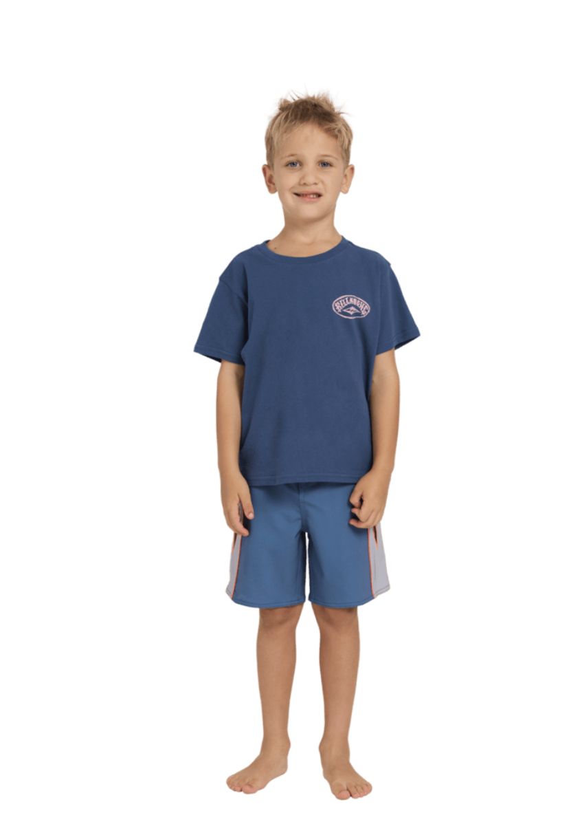 BILLABONG TODDLER BOYS REVERSE SS TEE - DARK DENIM
