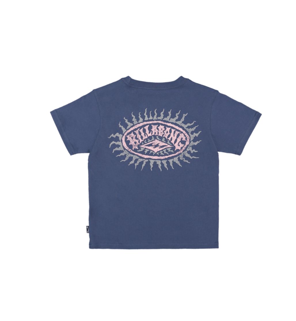 BILLABONG TODDLER BOYS REVERSE SS TEE - DARK DENIM