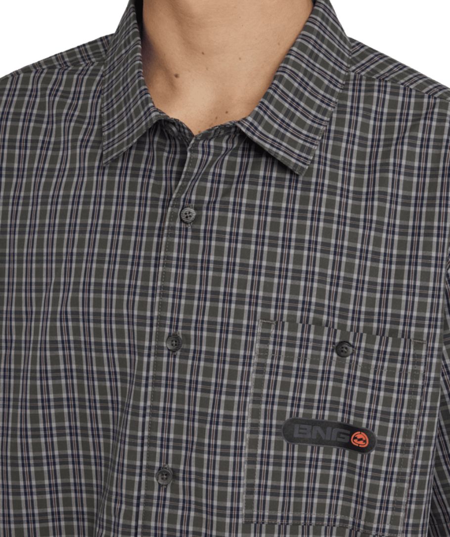 BILLABONG MENS SPEC MOGUL SS SHIRT - FOREST
