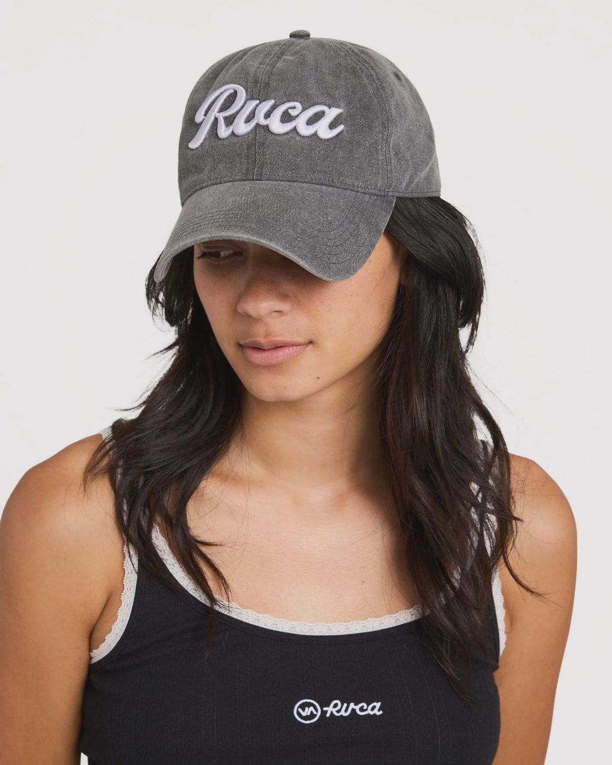 RVCA WOMENS FIELD DAYS CAP - WASHED BLACK