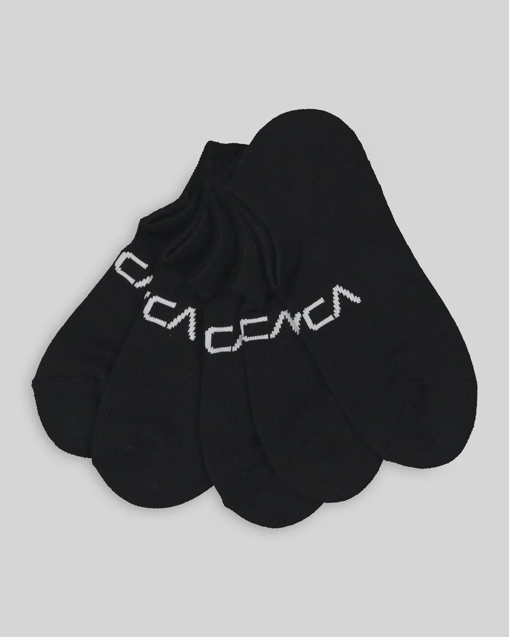 RVCA MENS TRANSFER SOCK III - BLACK