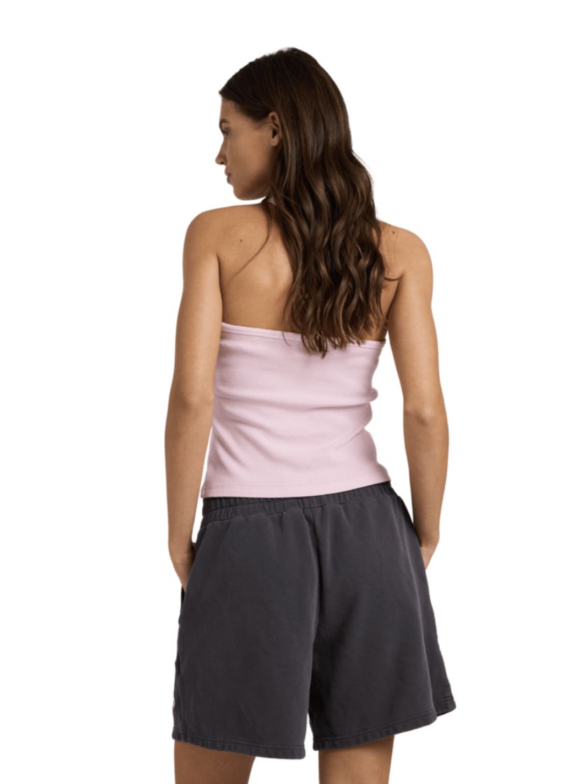ROXY WOMENS LONG DAYS FLEECE SHORT - PHANTOM