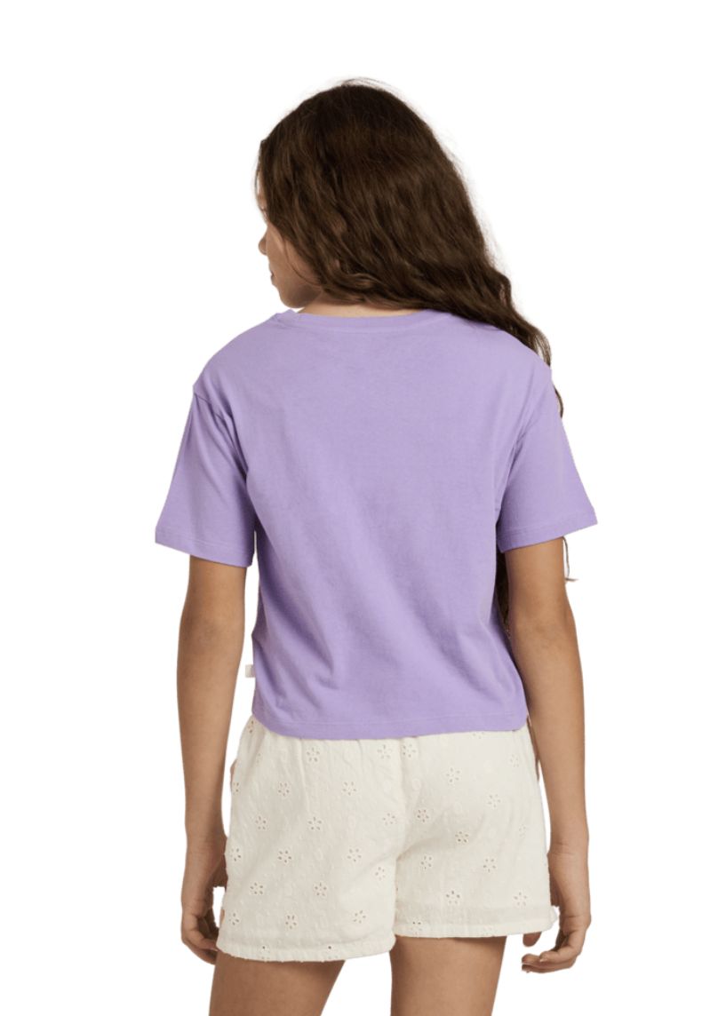 ROXY GIRLS SUMMER WAVE SS TEE - VIOLA