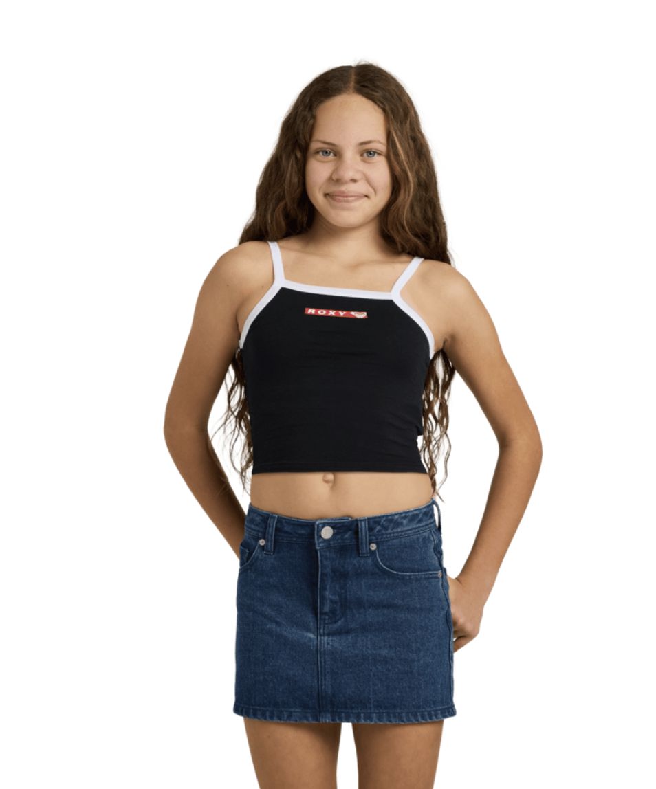 ROXY GIRLS RG BACKSLIDER SKIRT - BLUE