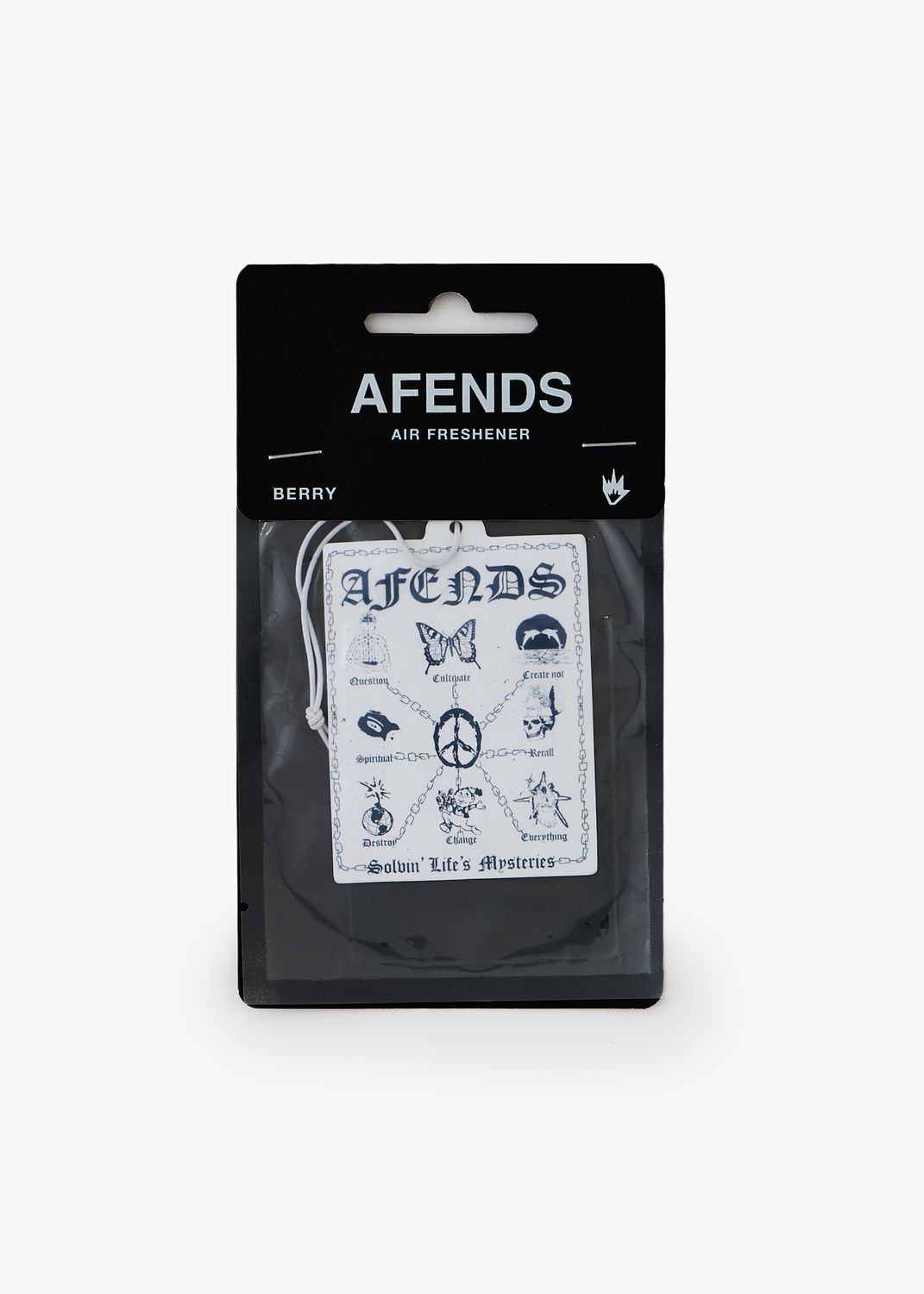 AFENDS MENS SPIRITUAL AIR FRESHNER - WHITE