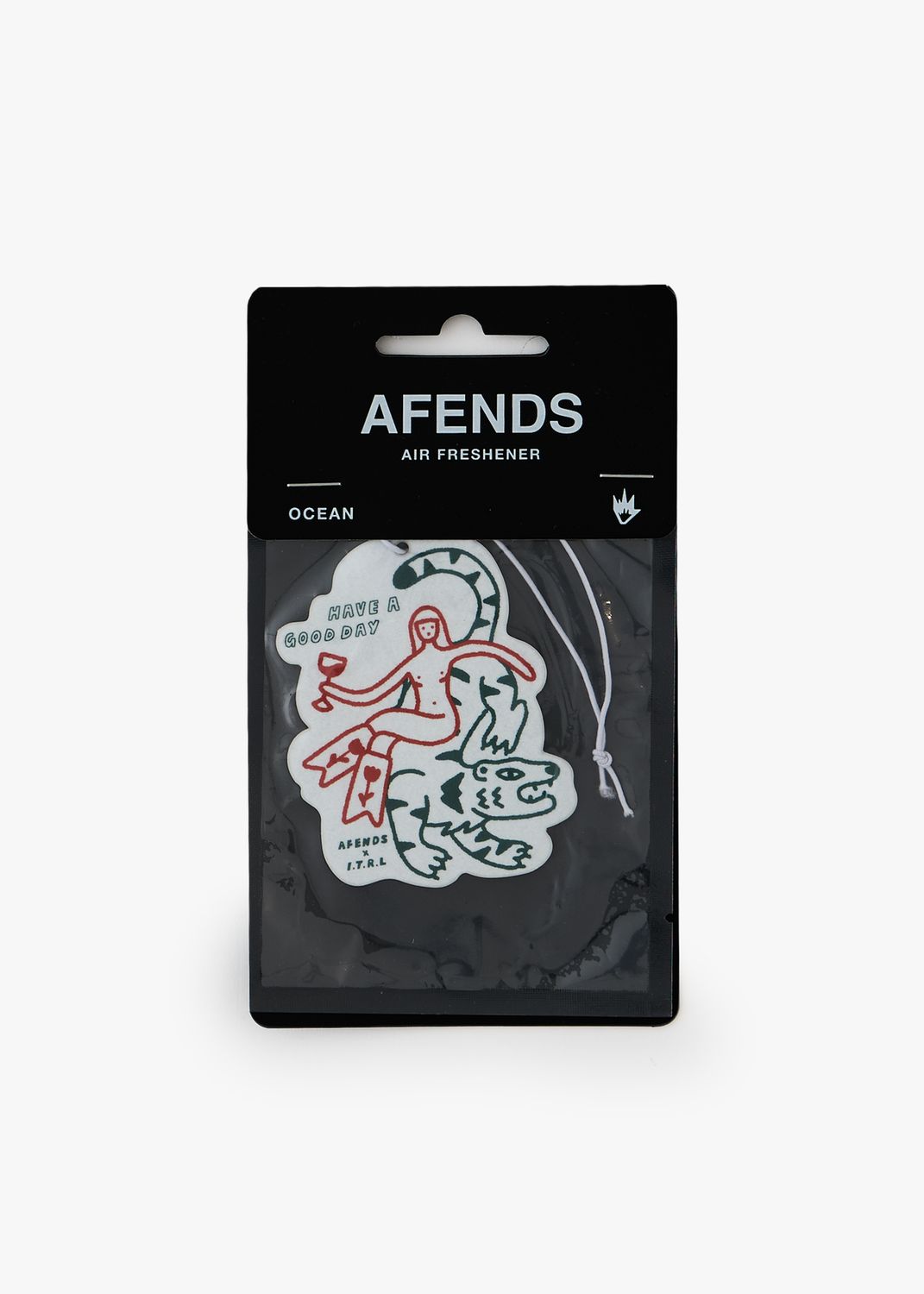 AFENDS WOMENS SUBLIMINAL AIR FRESHNER - WHITE