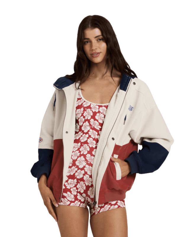 BILLABONG WOMENS SET THE TONE JACKET SPRING26 - MULTI