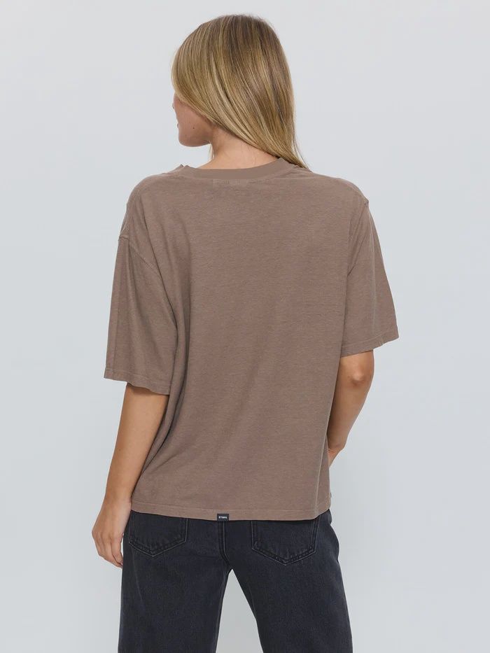 THRILLS WOMENS HEMP SQUARE TEE - FALCON