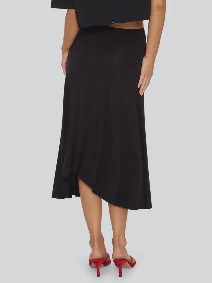 THRILLS WOMENS SIENNA MIDI SKIRT - BLACK