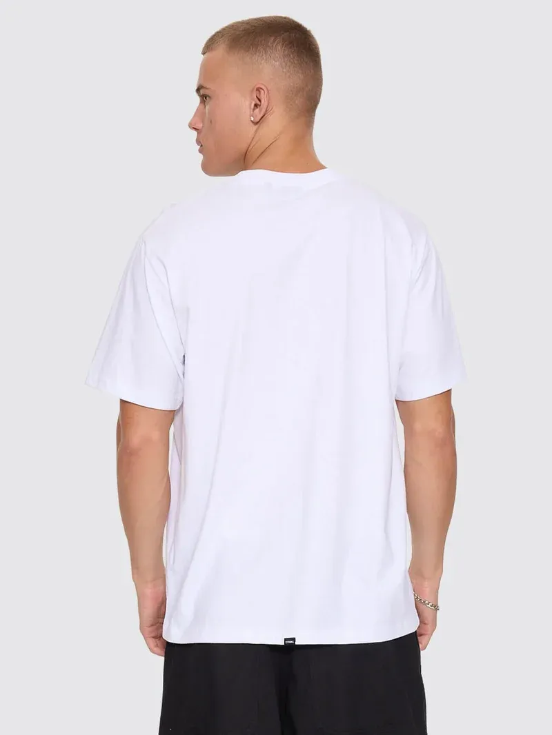 THRILLS MENS RISEN MERCH TEE - WHITE