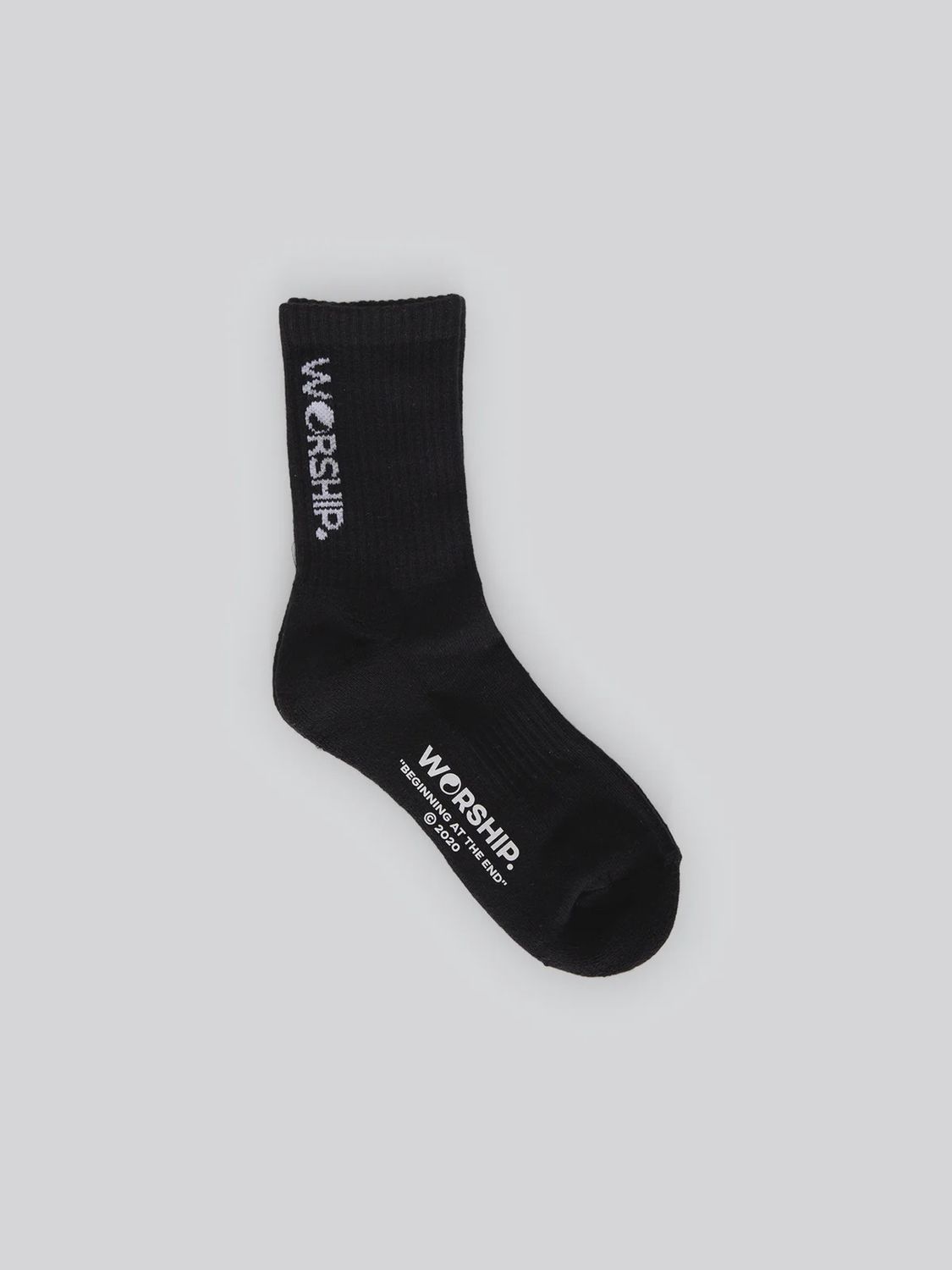 WORSHIP WOMENS WOMENS CORE SOCKS 3 PACK - BLACK
