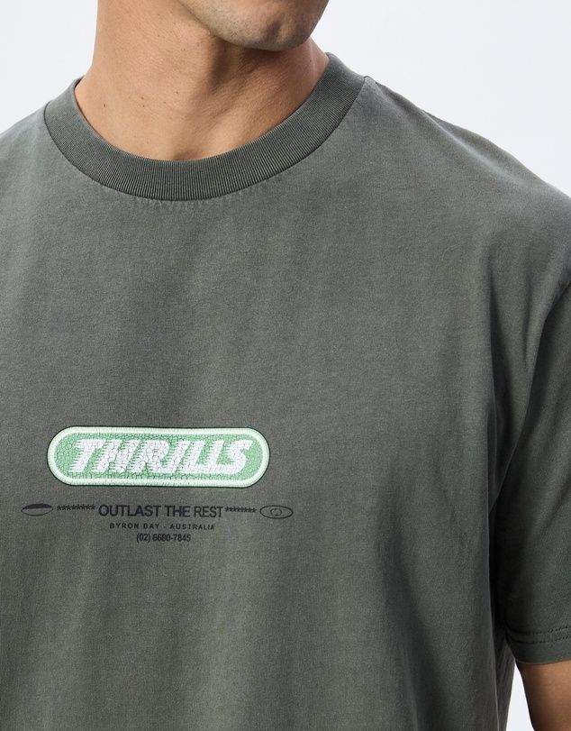 THRILLS MENS BUILT TO WIN MERCH TEE - BEETLE
