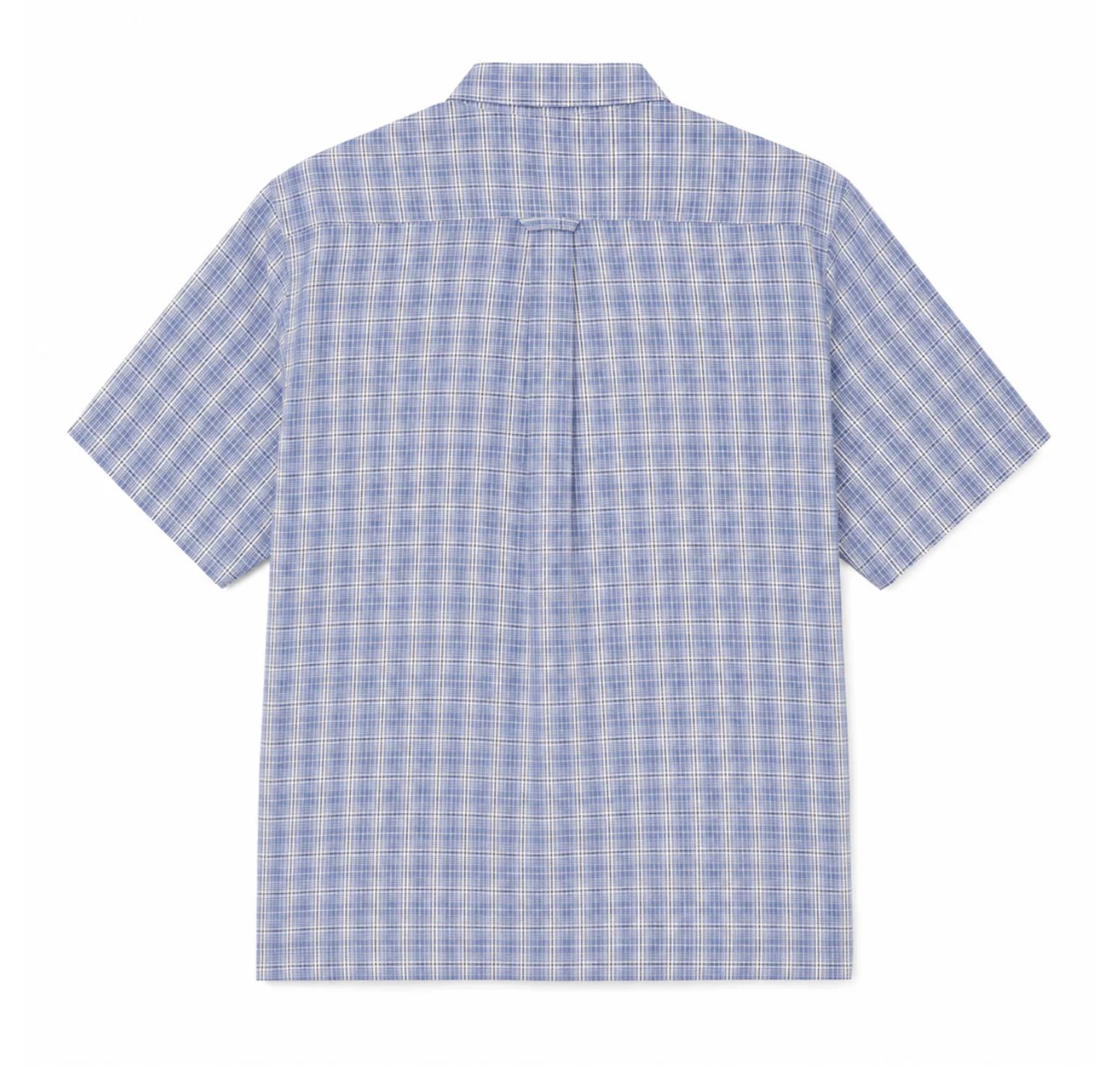 WORSHIP MENS BANNERMAN SHORT SLEEVE SHIRT - BLUE