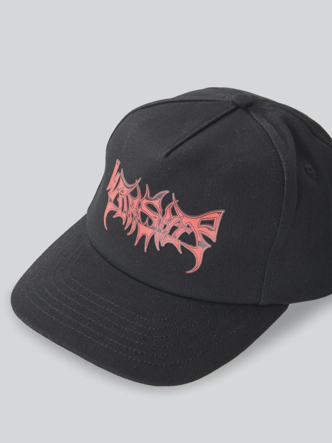WORSHIP MENS OBSIDIAN 5 PANEL HAT - BLACK