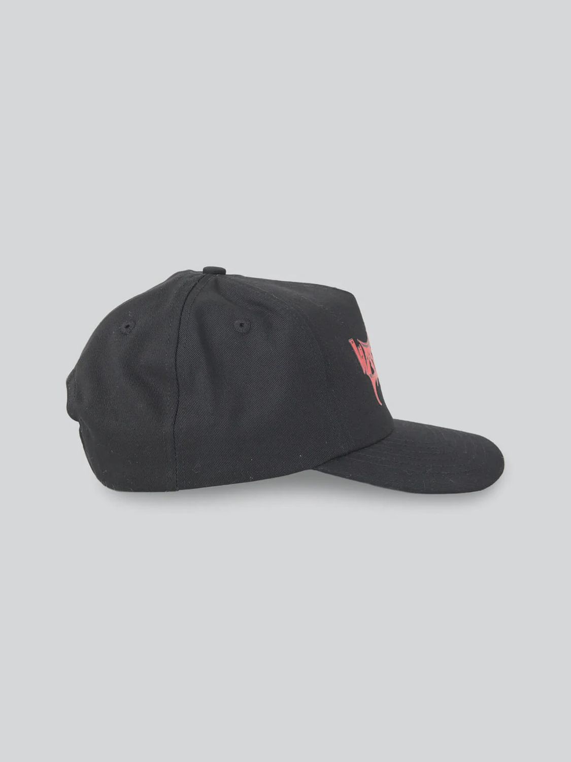 WORSHIP MENS OBSIDIAN 5 PANEL HAT - BLACK