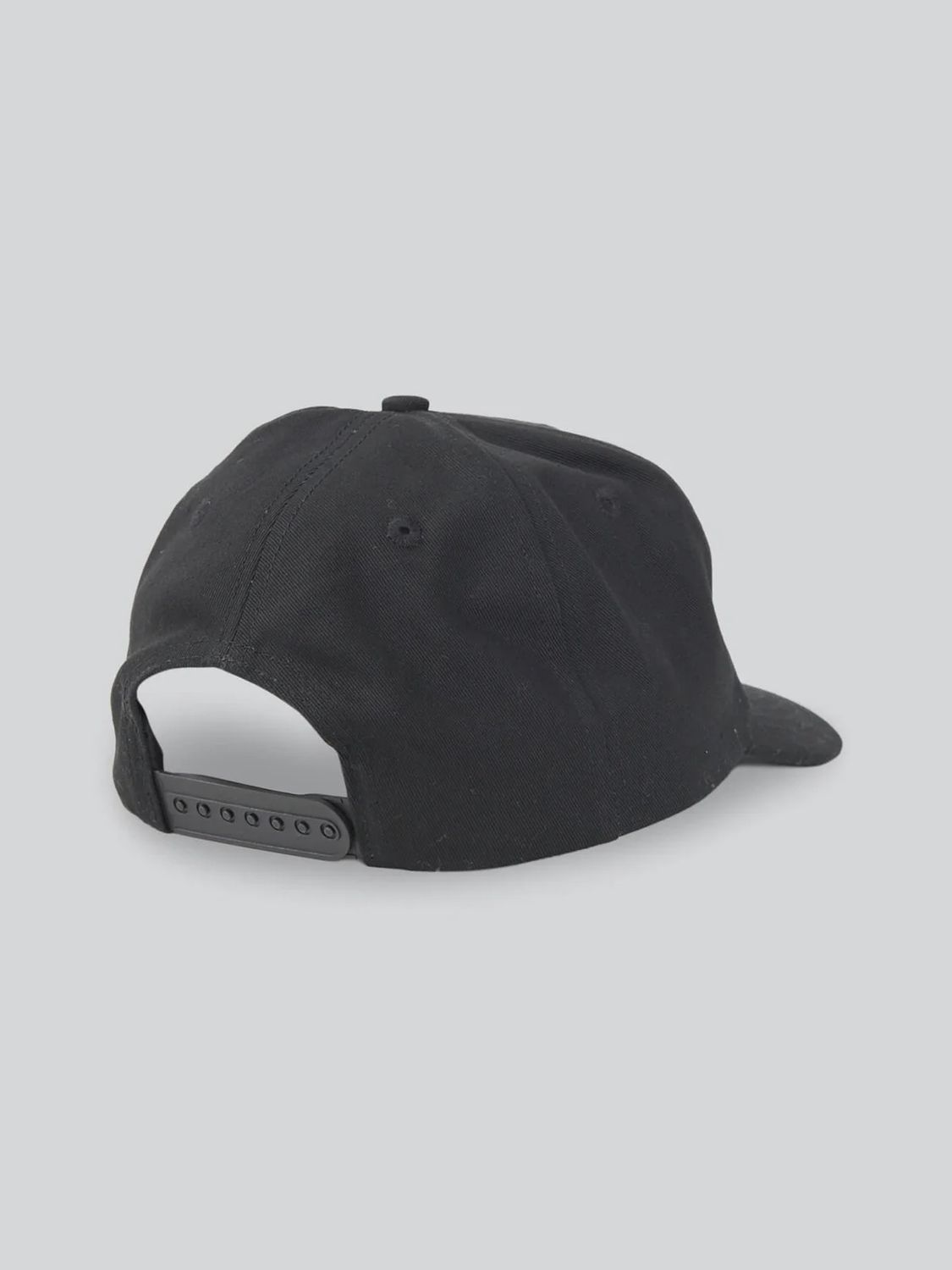 WORSHIP MENS OBSIDIAN 5 PANEL HAT - BLACK