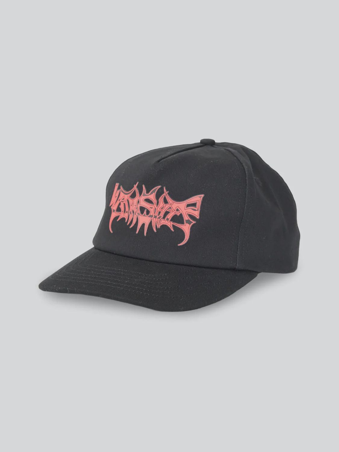 WORSHIP MENS OBSIDIAN 5 PANEL HAT - BLACK