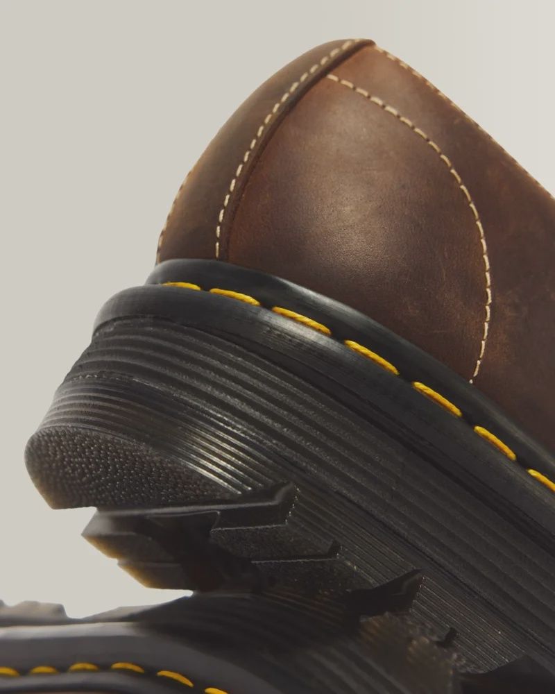 DR MARTENS ZEBZAG MARY JANE - DARK BROWN CRAZY HORSE