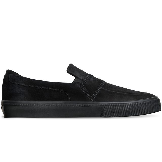 GLOBE MENS LIAIZON LOAFER - BLACK SUEDE