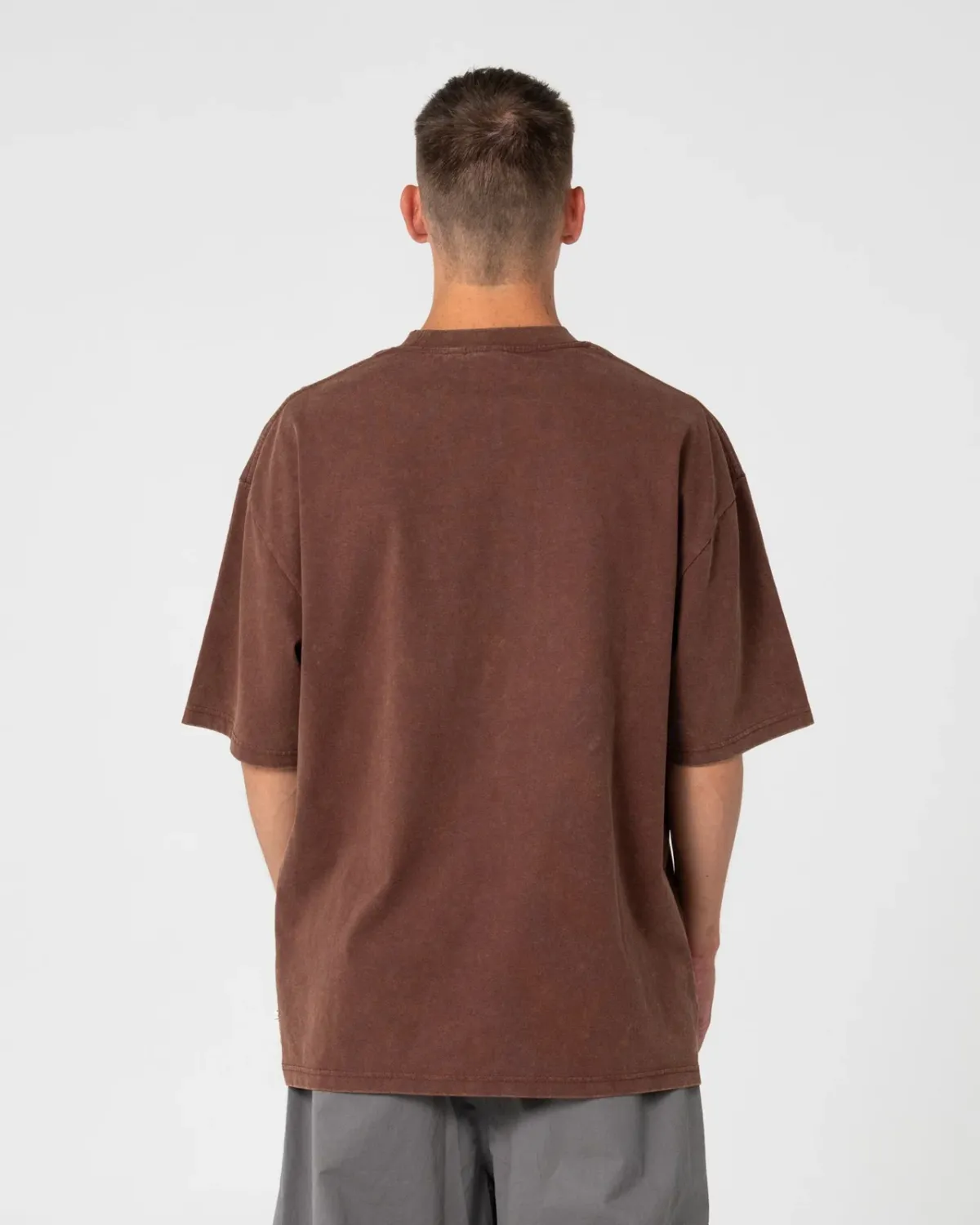 RUSTY MENS SMACKO SHORT SLEEVE TEE - PINECONE
