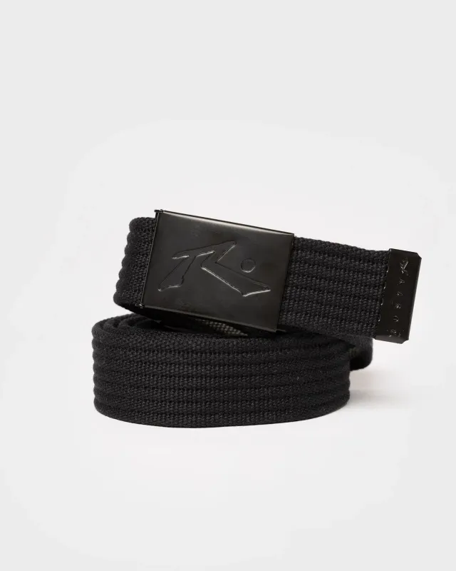 RUSTY MENS RIDGEMONT BELT - BLACK