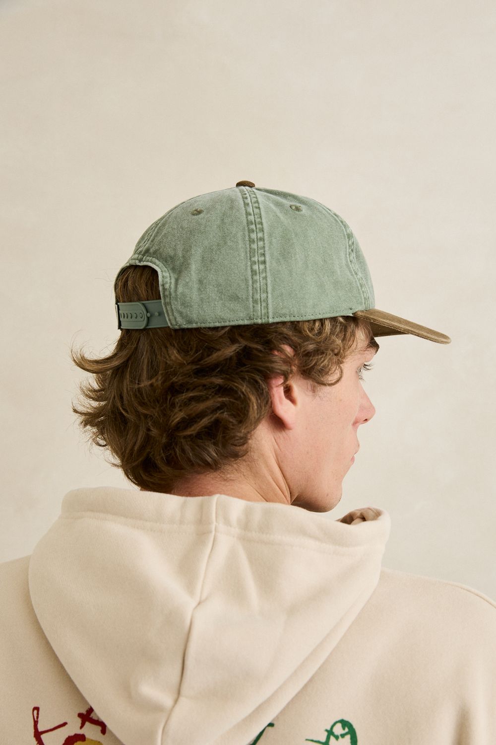 RHYTHM MENS HALLMARK CAP - OLIVE