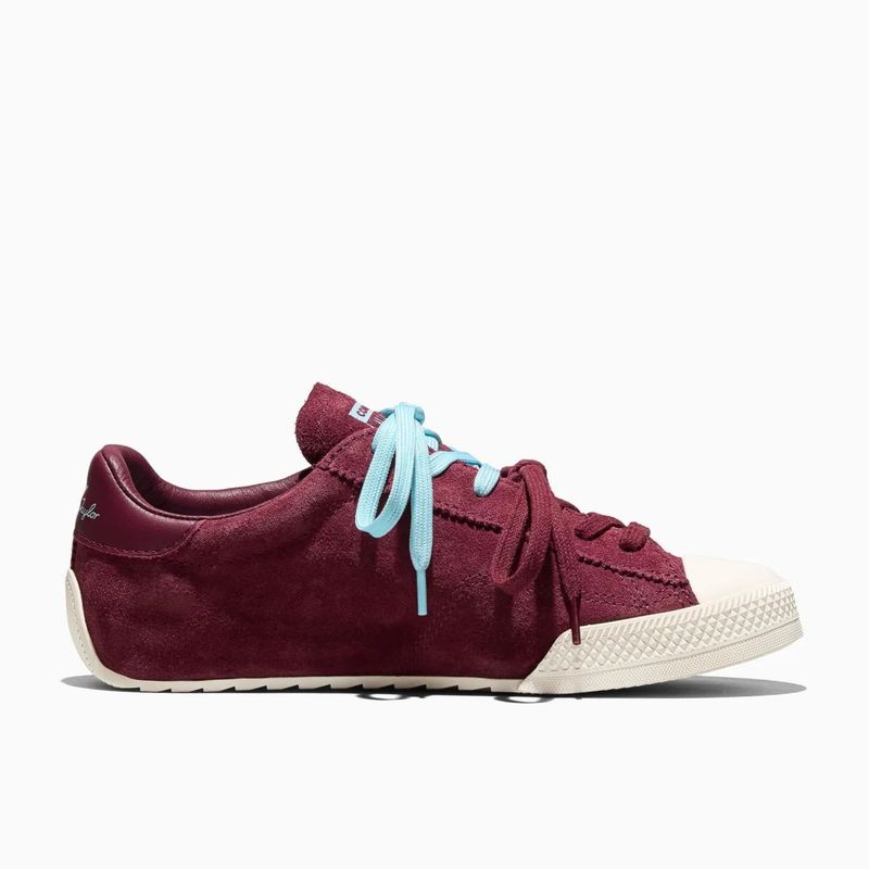 CONVERSE UNISEX CT LO SEASONAL COLOUR LOW - DEEP BORDEAUX/RAINED OUT/EGRET