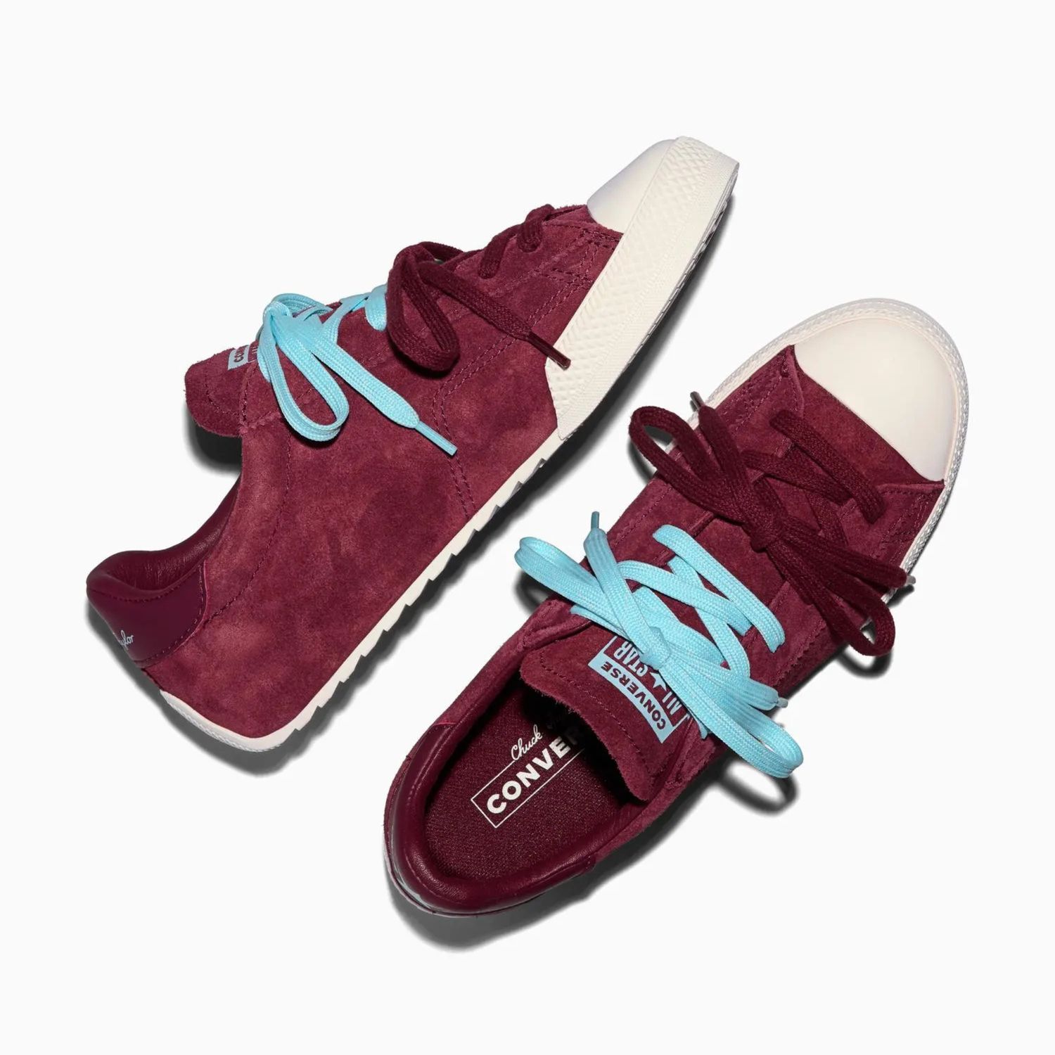 CONVERSE UNISEX CT LO SEASONAL COLOUR LOW - DEEP BORDEAUX/RAINED OUT/EGRET