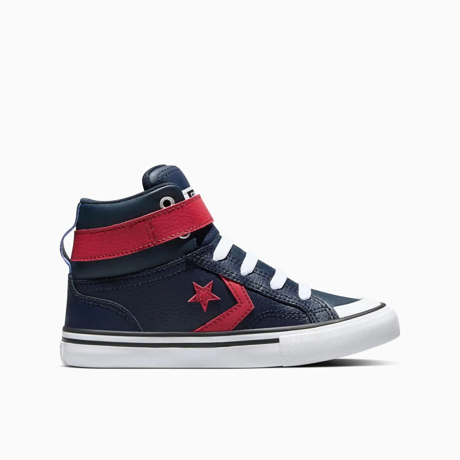 CONVERSE KIDS YOUTH KID PRO BLAZE STRAP HI - OBSIDIAN/BRICK SNACK/WHITE