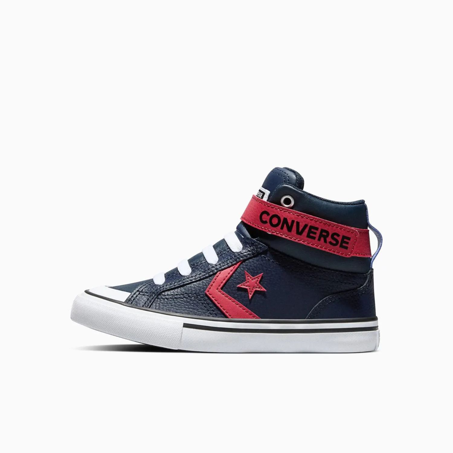 CONVERSE KIDS YOUTH KID PRO BLAZE STRAP HI - OBSIDIAN/BRICK SNACK/WHITE