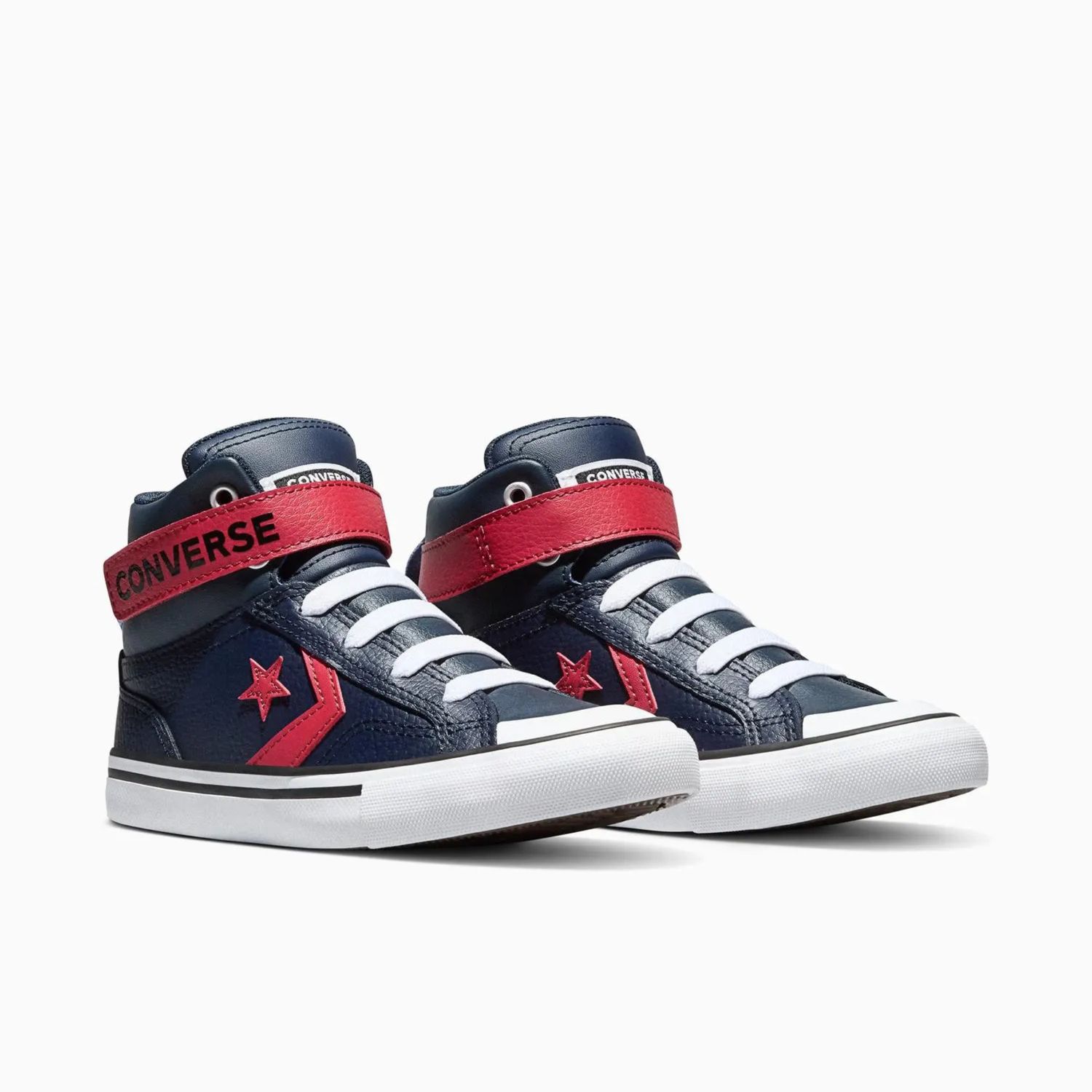 CONVERSE KIDS YOUTH KID PRO BLAZE STRAP HI - OBSIDIAN/BRICK SNACK/WHITE