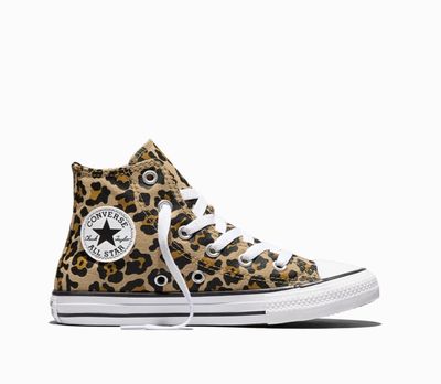 CONVERSE KIDS YOUTH KID CT LEOPARD HI - HAY DAY/HONEY STICK/BLACK