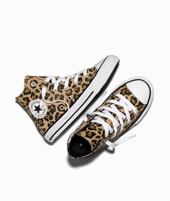 CONVERSE KIDS YOUTH KID CT LEOPARD HI - HAY DAY/HONEY STICK/BLACK