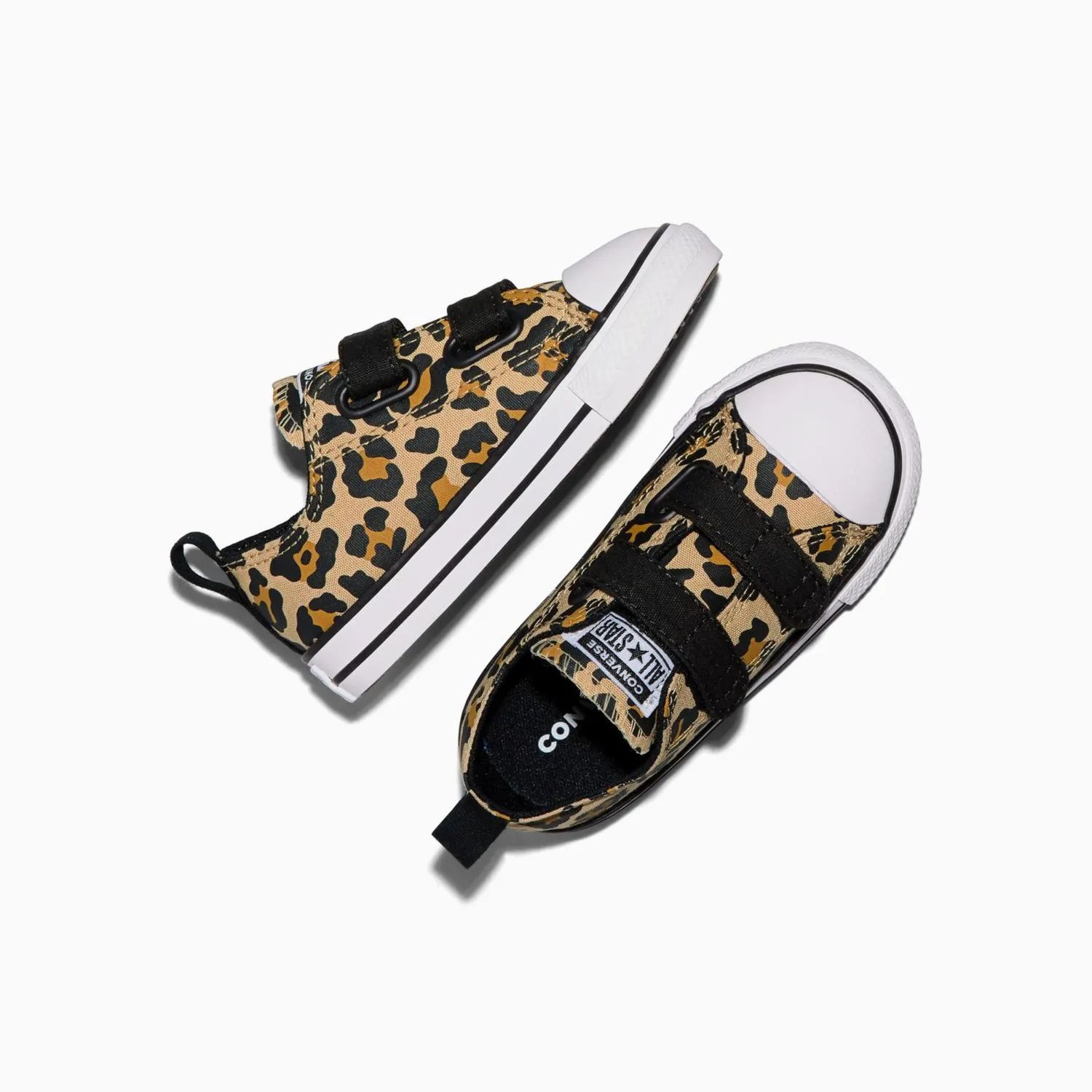 CONVERSE KIDS INFANT INF CT LEOPARD 2V LOW - HAY DAY/BLACK/HONEY STICK