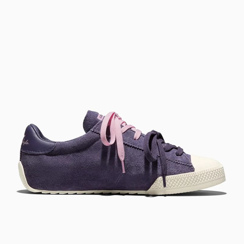 CONVERSE UNISEX CT LO SEASONAL COLOUR LOW - SHADOW PURPLE/NEW FOUND BLOOM/EGRET