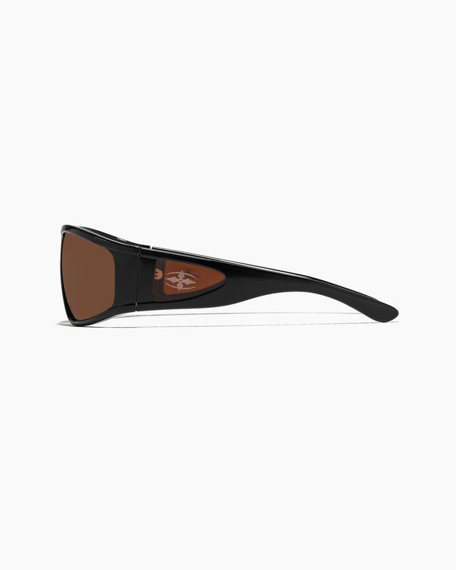RITUAL - THE VACATIONER SUNGLASS - POLISHED BLACK / BRONZE POLAR