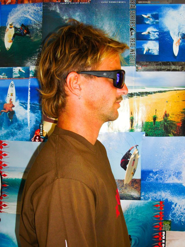 RITUAL - THE DECLINE SUNGLASS - MATTE BLACK/BLUE REFL POL