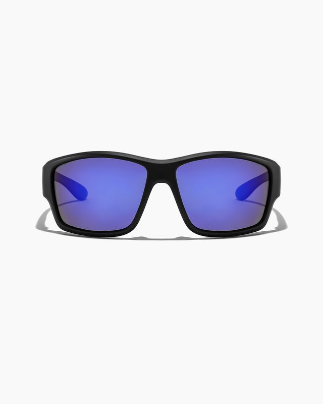 RITUAL - THE DECLINE SUNGLASS - MATTE BLACK/BLUE REFL POL