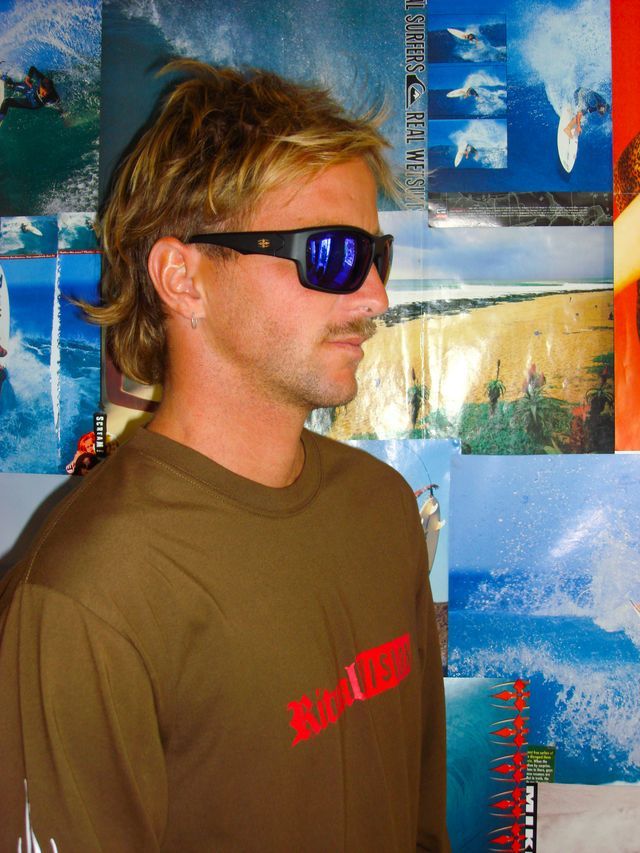 RITUAL - THE DECLINE SUNGLASS - MATTE BLACK/BLUE REFL POL