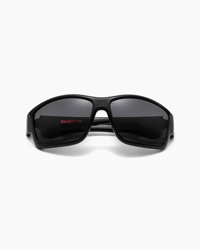 RITUAL - THE DECLINE SUNGLASS - BLACK / BLACK POLARISED