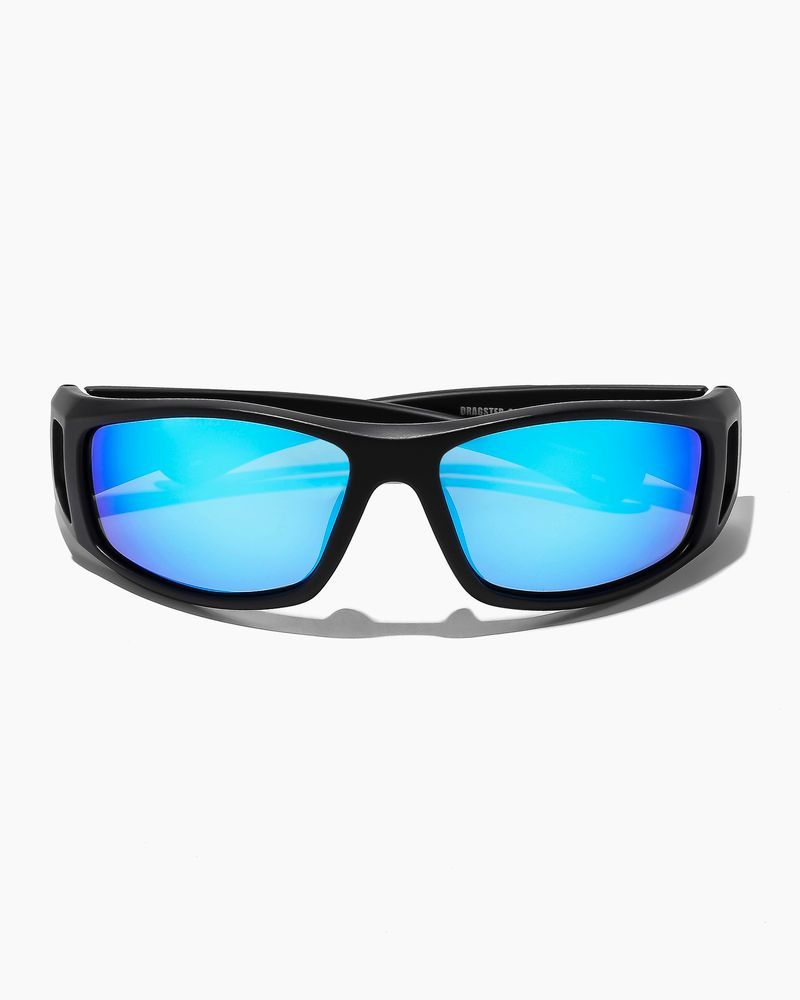 RITUAL - DRAGSTER SUNGLASS - MATTE BLACK/BLUE REFL POL
