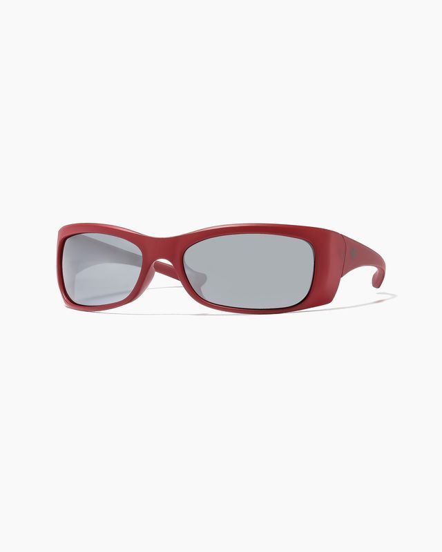 RITUAL - SABOTAGE SUNGLASS - MATTE DARK RED/BLK MIRROR POL
