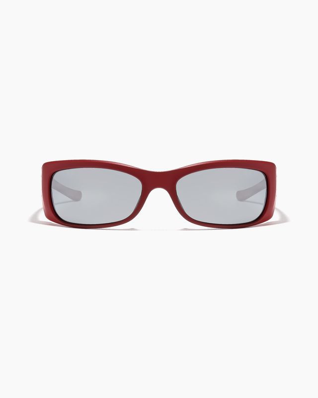 RITUAL - SABOTAGE SUNGLASS - MATTE DARK RED/BLK MIRROR POL