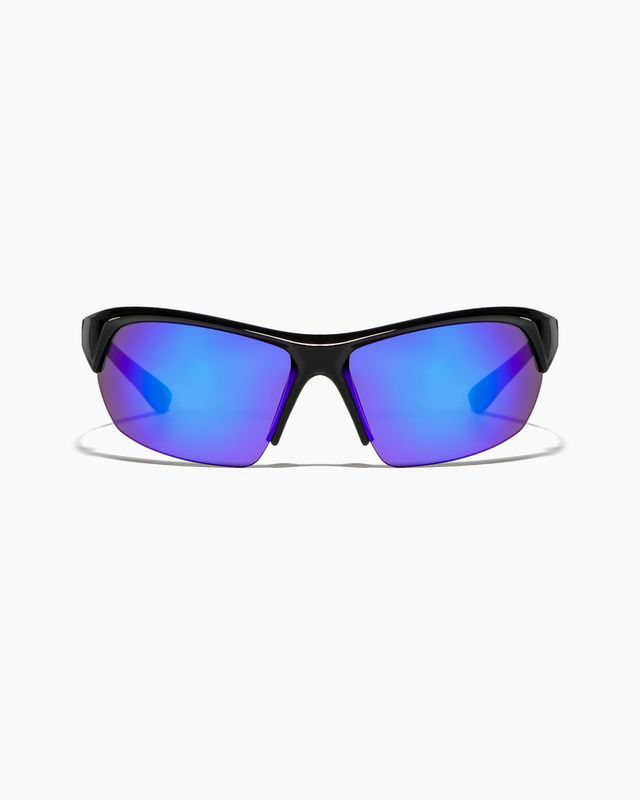 RITUAL - BREAK &amp; ENTER SUNGLASS - POLISHED BLACK / REFLEC BLUE