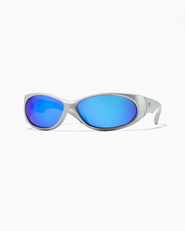 RITUAL - DEMON SPEED SUNGLASS - MATTE CHROME / BLUE REFL POLAR